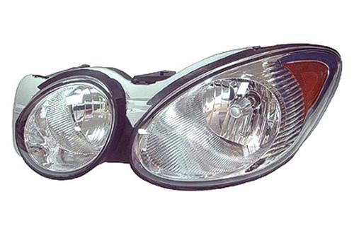 Replace gm2502341 - 08-09 buick lacrosse front lh headlight assembly