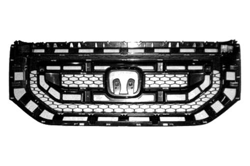 Replace ho1200200 - 09-11 honda pilot grille brand new truck suv grill oe style
