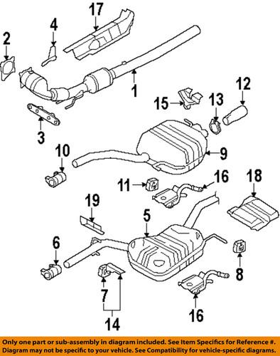 Volkswagen oem 3c0253144a exhaust bracket/exhaust hanger/parts