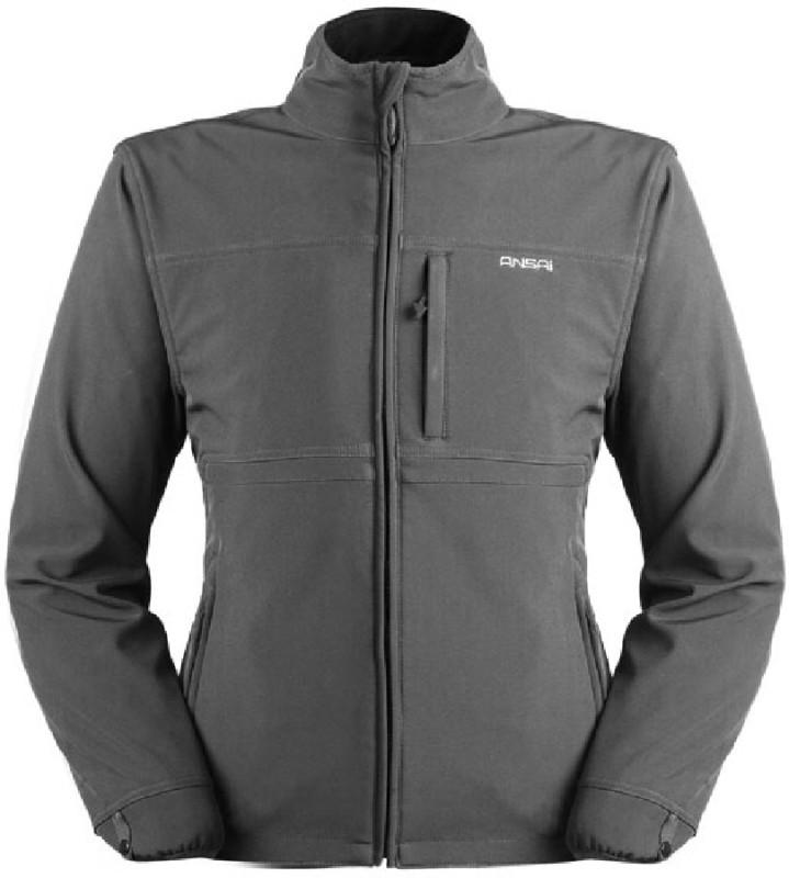 Mobile warming 3xl gun metal classic softshell electric battery heated jacket