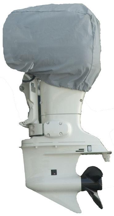 Carver o/b motor hood poly-guard - grey - up to 5hp 70000pii-10