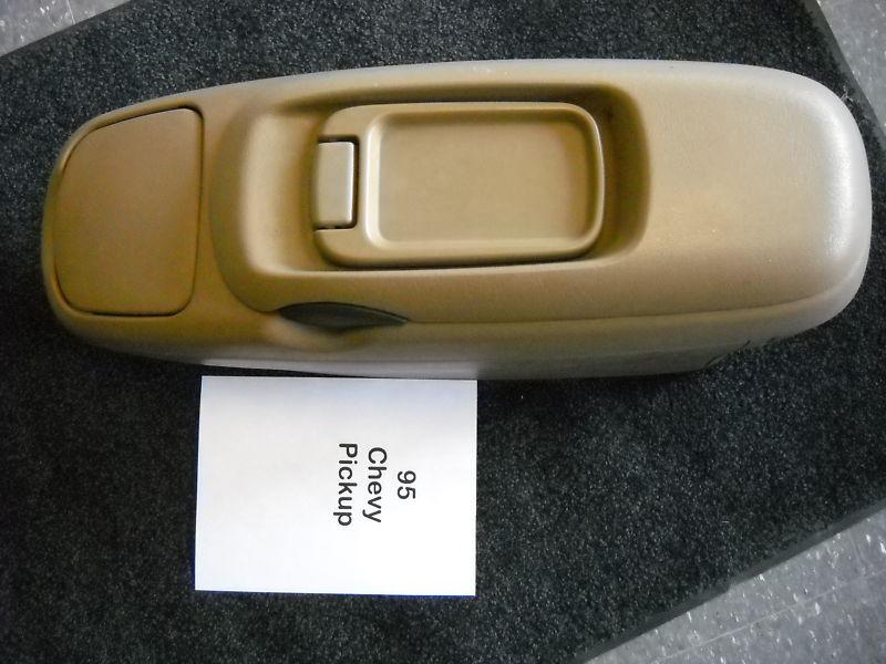 1995 chevy pickup center console tan
