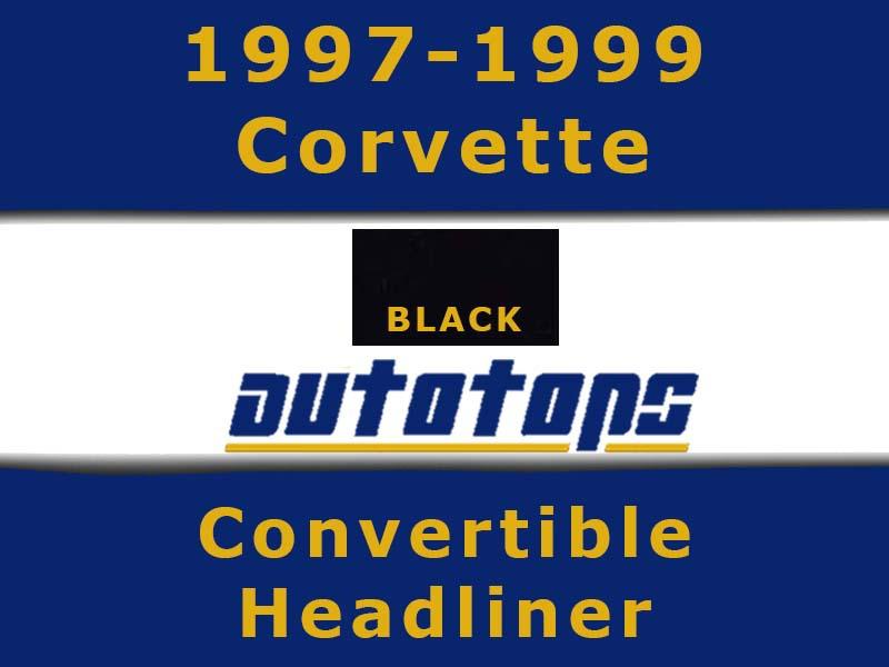 2000-2004 corvette convertible top headliner head liner