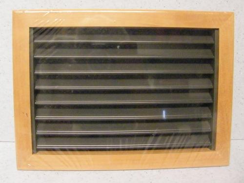 Msi  rarc10x7 wood louvered marine air conditioning vent/grille