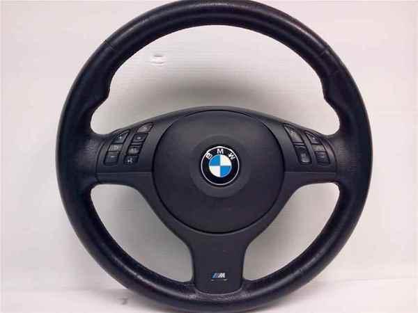 01-03 bmw 530 series steering wheel w/airbag oem