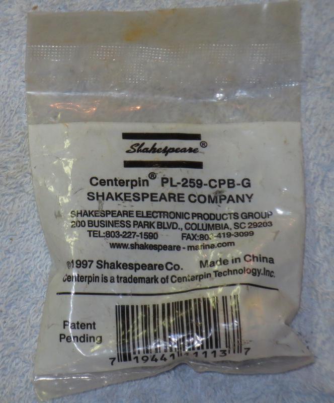 Shakespeare center pl-259-cpb-g.  new in sealed plastic bag.