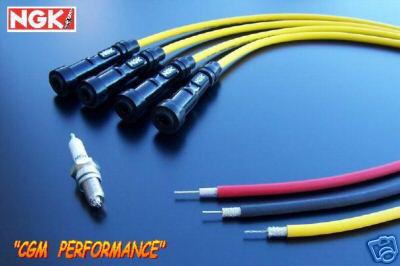Performance spark plug wires, cable set, yamaha vmax vmx12 v max