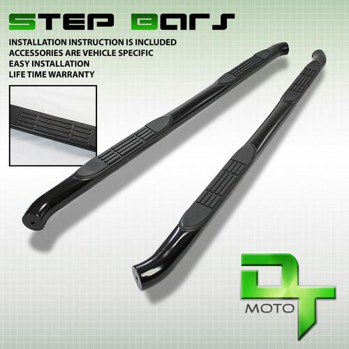 07-11 dodge nitro 3" side step nerf bar running board black coated