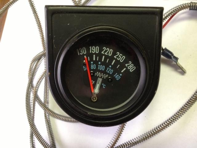 Used coolant temperature gauge 