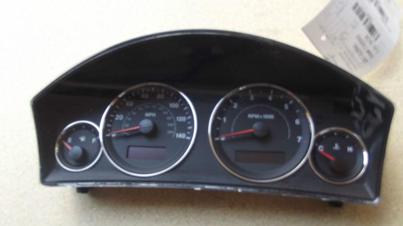2007 jeep grand cheroke 3.7 instrument cluster speedometer control panel oem