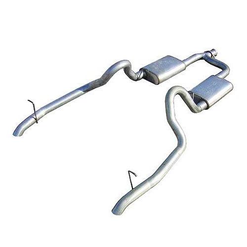 1999-04 mustang v6 pypes dual cat back exhaust conversion system