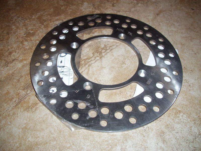 02-12 suzuki rmsd rear brake rotor disc disk 2002 2012 03 04 05 06 07 08 09 10 