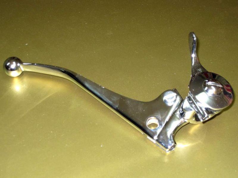 Doherty air and brake lever assembly 7/8" right side triumph norton bsa uk made