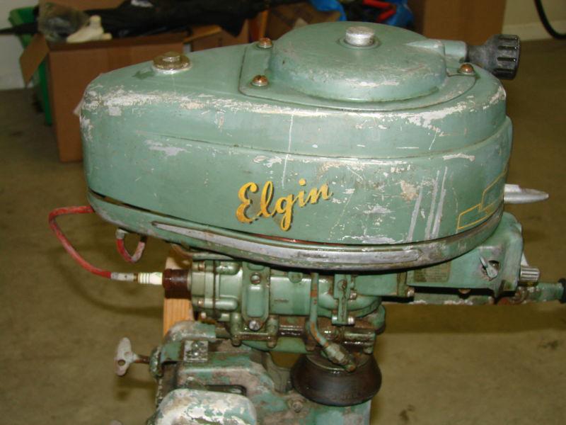 Sears elgin outboard 3 1/2 hp 1947-1948  571-58521  good overall condition!