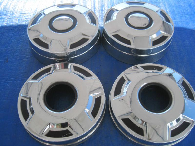 1 set oem ford f150 f250 f350 dog dish hub caps, hubcap, 16" 16.5", wheel cover