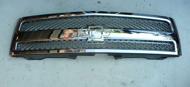 2007-2013 chevy silverado oem gm genuine front grill grille all chrome
