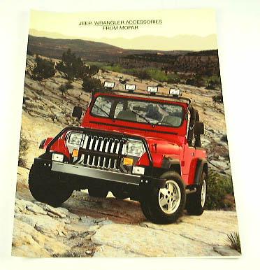 1993 93 jeep wrangler accessories from mopar brochure