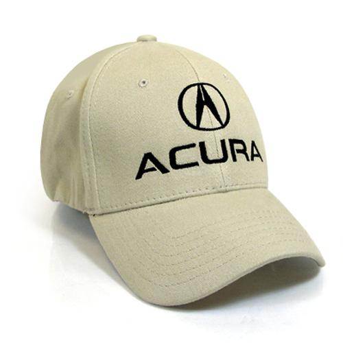 Acura logo beige baseball hat, baseball cap, licensed, + free gift