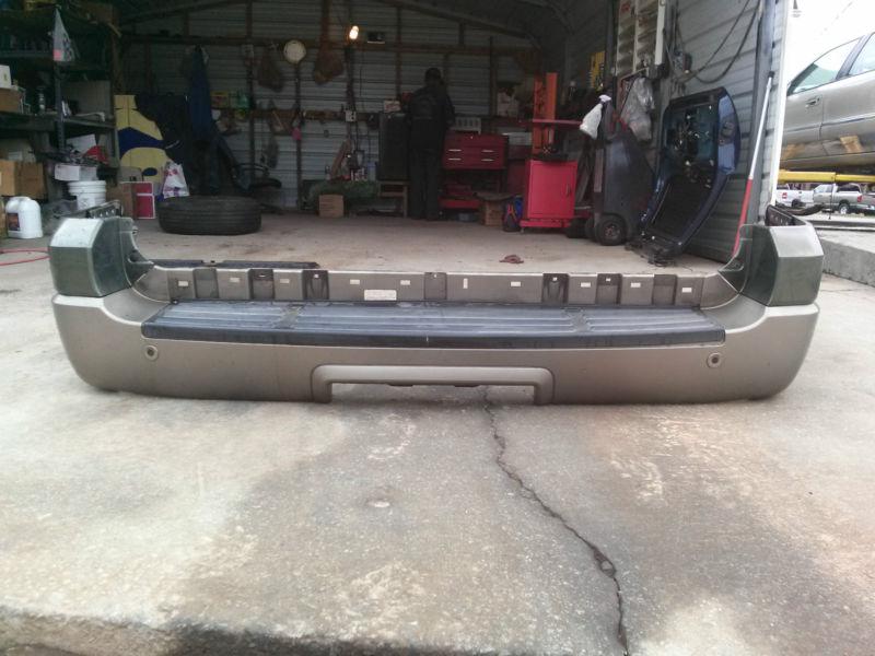 2003 ford expedition oem rear bumper assembly with 2 sensors(estate green & tan)