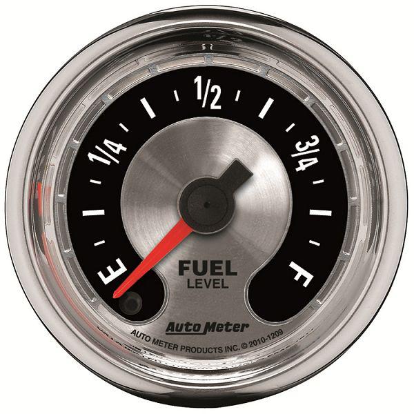 Auto meter 1209 american muscle 2 1/16" electric fuel level programmable