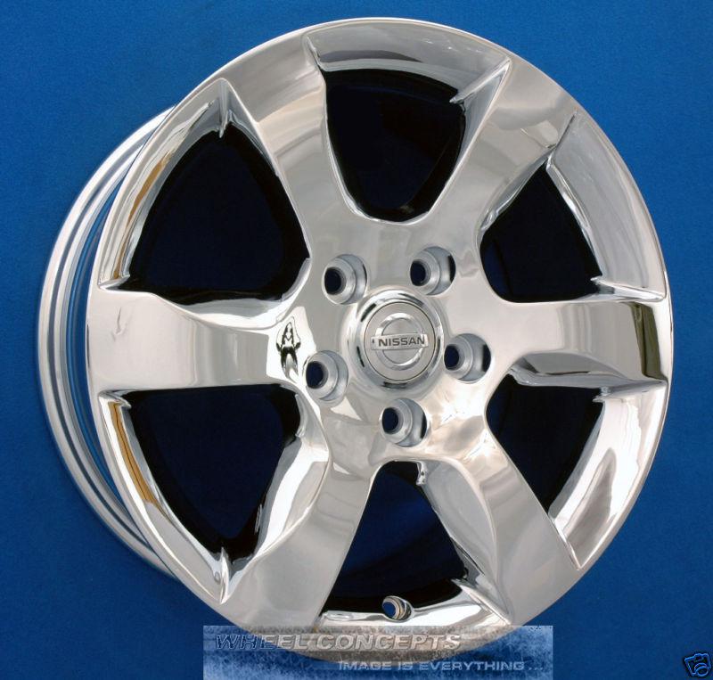 Nissan altima 16 inch chrome wheel exchange oem rims 09