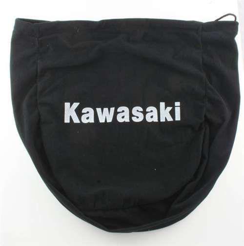 Black kawasaki helmet bag