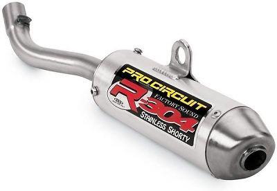 Pro circuit r304 shorty slip on exhaust sy00250-re