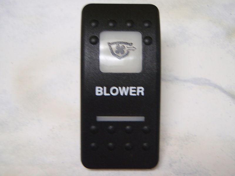 Blower actuator black with 2 white lens contura ii 