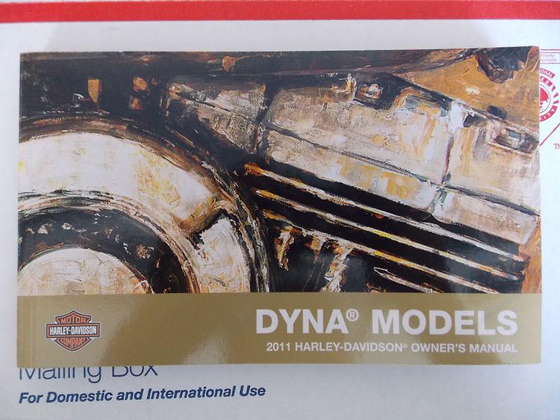2011 harley davidson dyna owner's manual    99467-11