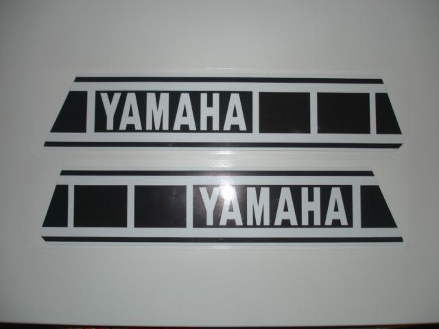 1979  yamaha yz 400 gas tank decal set. ahrma