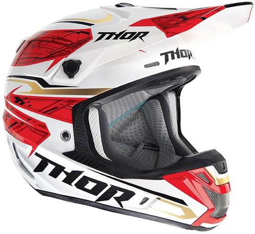 Thor verge boxed helmet red x-small new 2014