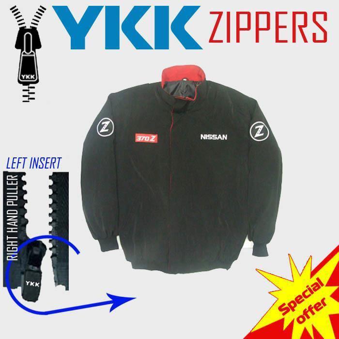 Nissan 370z racing jacket rally bomber coat black all youth/adult sizes ykk zip