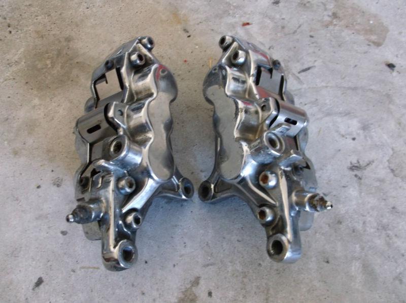 Zx7 zx7r chrome  front brake calipers  96-03