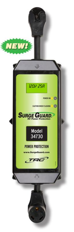 Surge guard rv power portable 120v 30amp protector