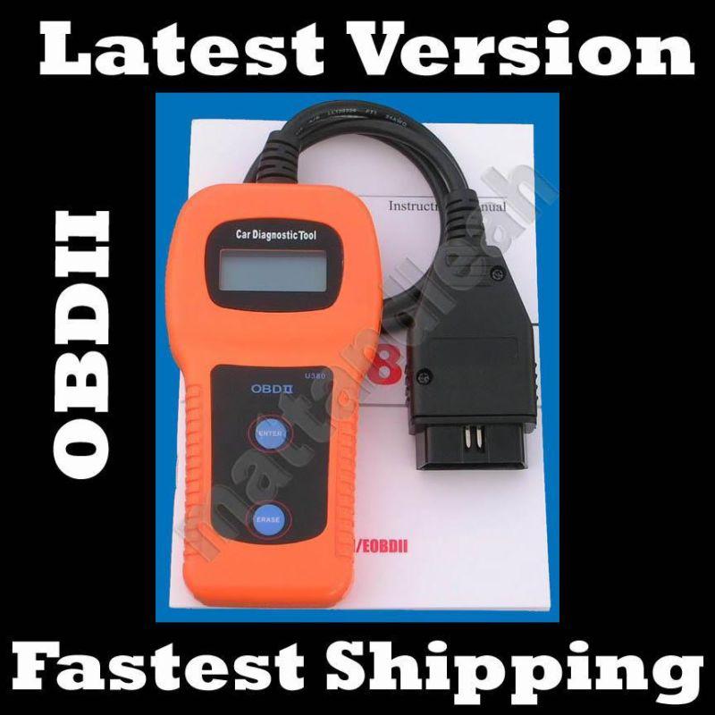 Obd ii scanner obd2 2 scan tool code reader obdii enhanced clear check engine l