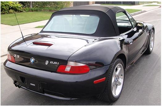 1996-02 bmw z3 convertible top package