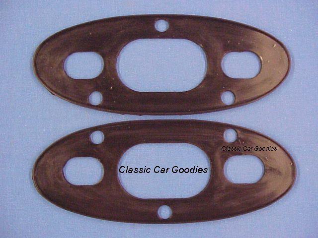 1949-1950 ford car tail light gaskets (2) body side new