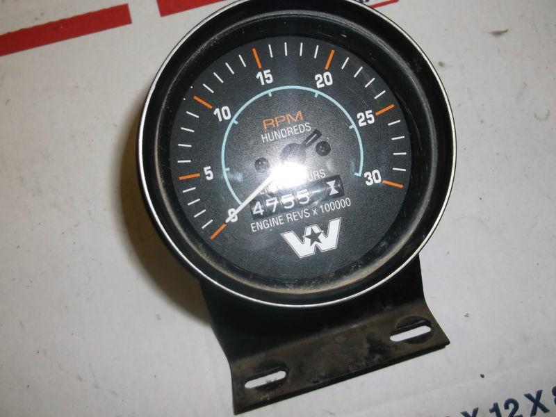 717 western star tachometer hour meter cable driven 4,755 hours