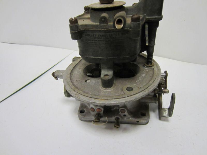 1953-1954 lincoln carb carburetor holley model 2140: ead 9510-n list 891-1