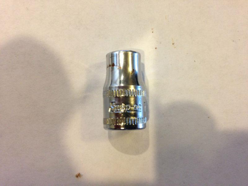 Snap-on tools 1/4" drive 6 point 7mm chrome socket tmm7