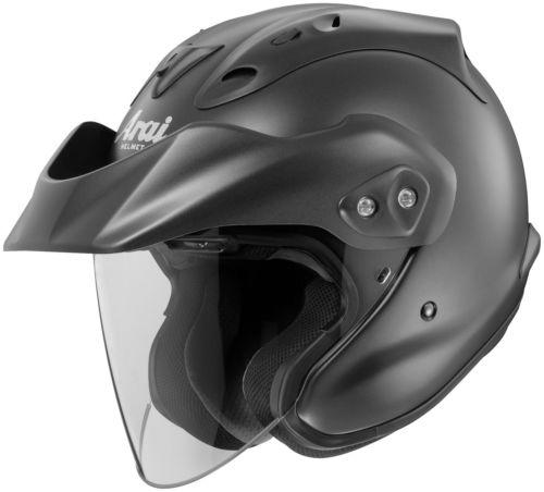 Arai ct-z solid motorcycle helmet black frost x-large