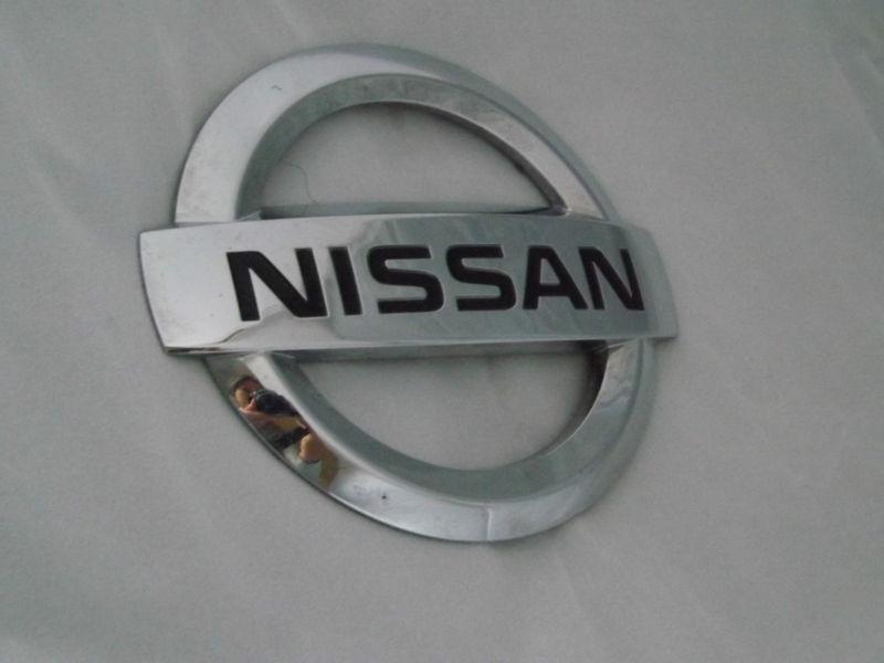 Nissan altima chrome emblem 2007-2010 rear trunk badge oem logo 07 08 09 10