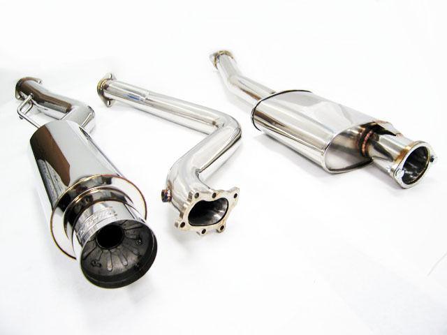 Obx downpipe + catback exhaust system skyline r34 gt-t rb25det to 3"