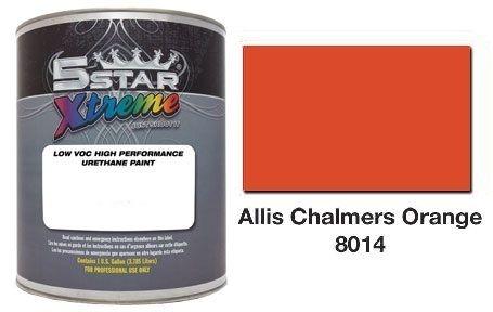 5 star xtreme allis chalmers orange urethane paint kit - 8014