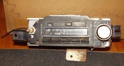Antique vintage gm ac delco car  radio 1970's 1980's super cheap no reserve look