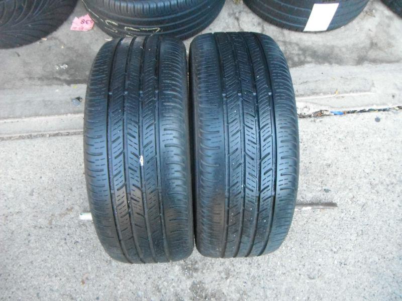 2 excellent 225 45 17 91h continental contiprocontact ssr tires 7/32 noplugs