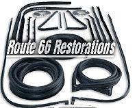 80 81 82 83 84 85 86  dodge pick-up truck complete weatherstrip kit