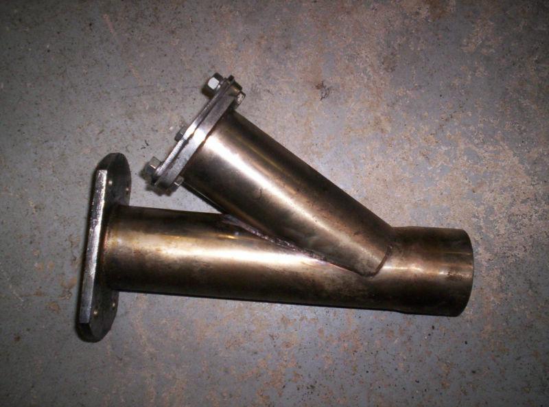 3 inch exhaust cutout dump y-pipe turbo  grand national