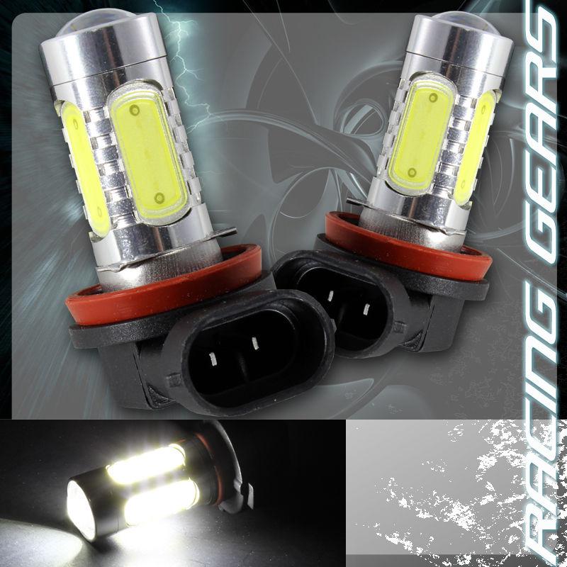 2x mercedes benz cree h11 white 10 led 16w projector low beam fog lights bulbs