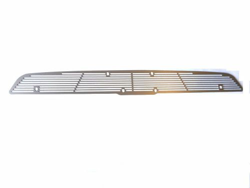 1967-69 camaro clear anodized aluminum cowl induction hood grille